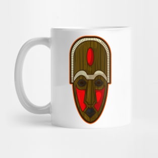 Ancient african aboriginal mask design Mug